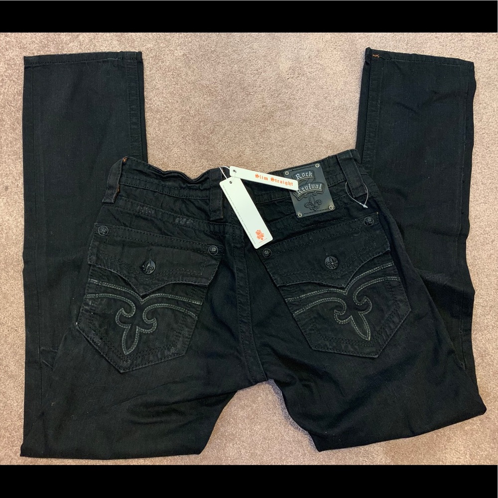 NWT Men’s Black Rock Revival Pants Size 32/34